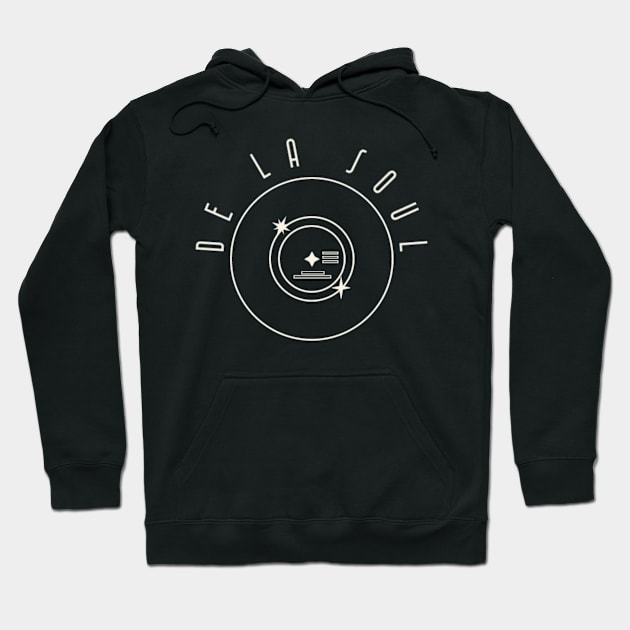 De La Sou / Vinyl Records Style Hoodie by GengluStore